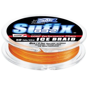 SUFIX 832 Advanced Ice Braid 20 LB 50 YD. SPOOLS