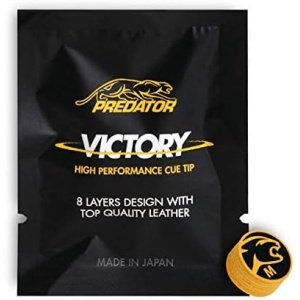 PREDATOR Victory Medium Pool Billiard CUE TIP - 8 Layers -13 or 14 mm (13 mm)