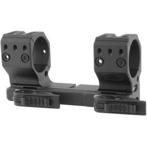 Spuhr QDP Unimount 35mm 0 MIL/0 MOA 1.5" Quick-Detach Pick Scope Mount with Integrated Bubble Level (QDP-5002)