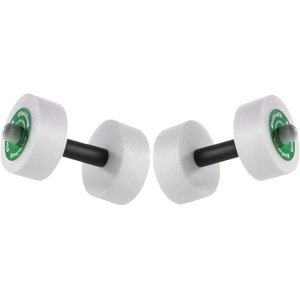 THERABAND Water Weights, Aquatic Dumbbells for Pool Fitness, 2 Foam Weights with Padded Grip for Water Aerobics, Therapy, Workouts, Pool Exercise Equipment, Aqua Training