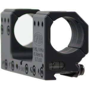 Spuhr Steel Side Clamp Pick Scope Mount, 30 mm Tube, 30 mm Height, 0 MIL/0 MOA, 10-Degree Wedge for Scope Alignment (SP-3001 M)