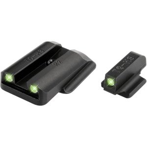 Truglo Brite-Site Tritium Handgun Sight - TG23 (Black - Ruger Lc Set)