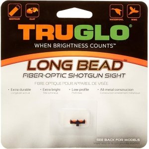 TRUGLO Long Bead Fiber Optic Sight 2.6mm Red