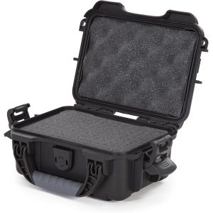 Nanuk 903 Small Waterproof Hard Case with Foam Insert 9.1" x 6.8" x 3.8"- Black